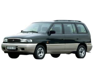 EVA коврики для Mazda MPV 1988-1999 Компактвэн (с бардачком). 7-ми местная ПРАВЫЙ РУЛЬ